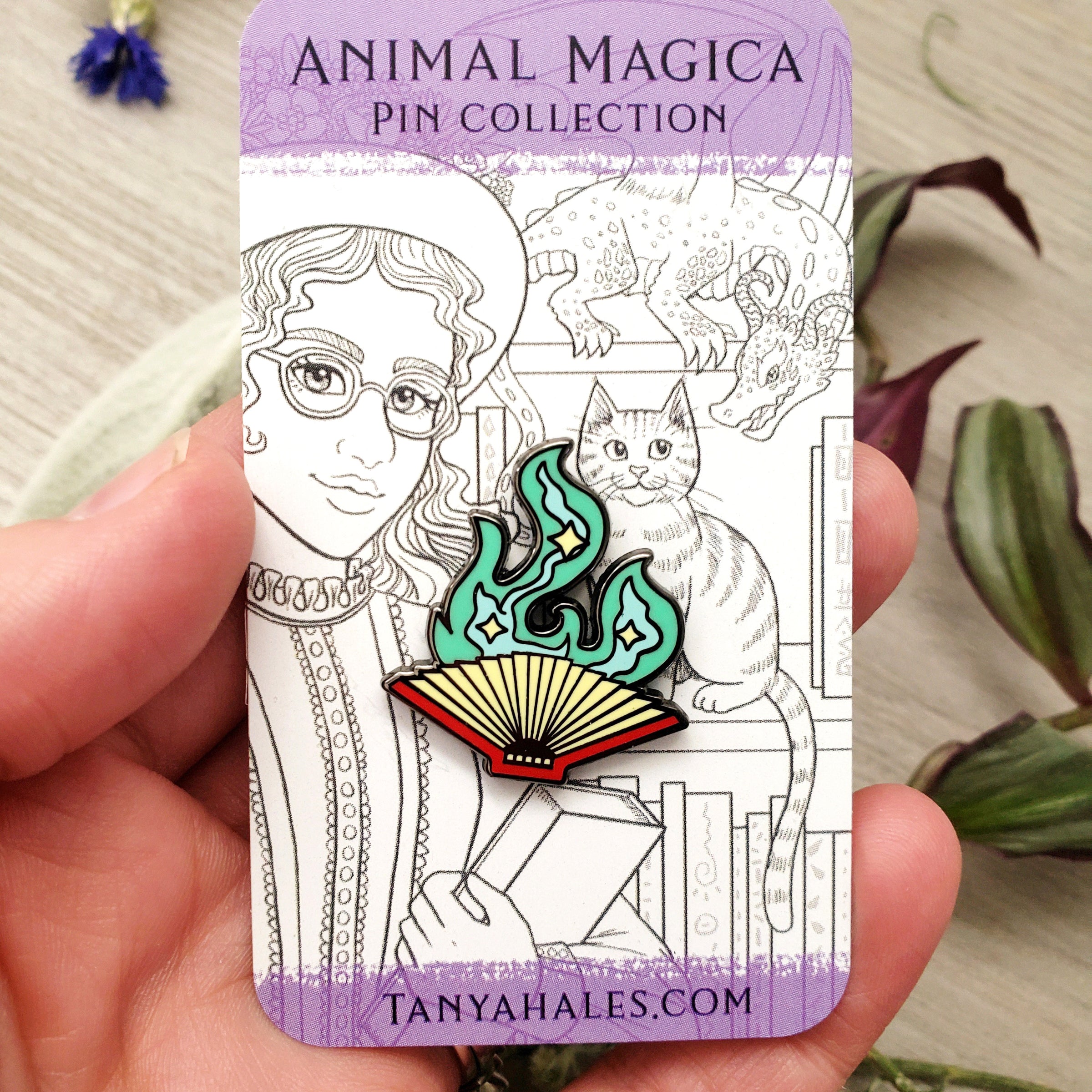 Magical Book Hard Enamel Pin