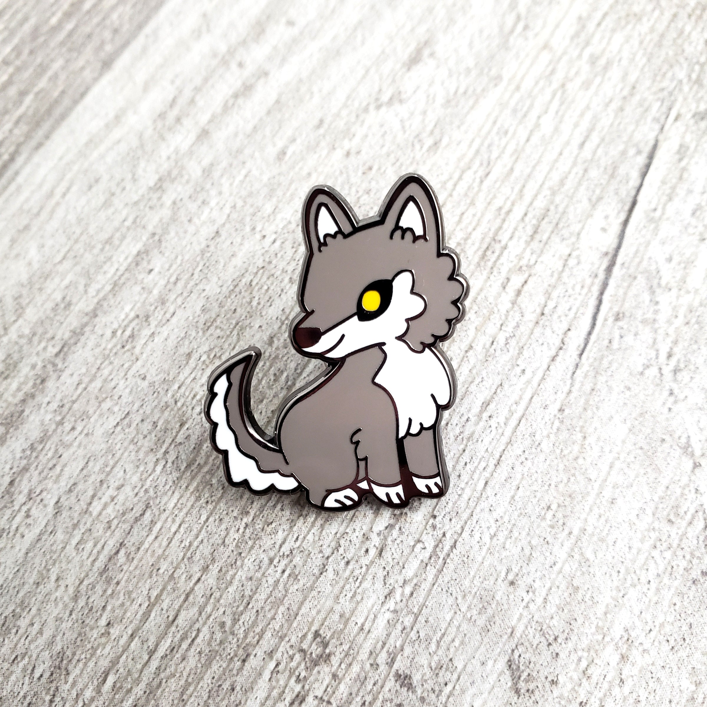 Wolf Hard Enamel Pin