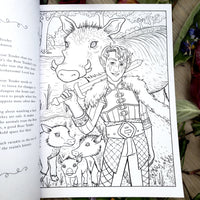 Animal Magica: A Fantasy Coloring Book, volume 2 paperback