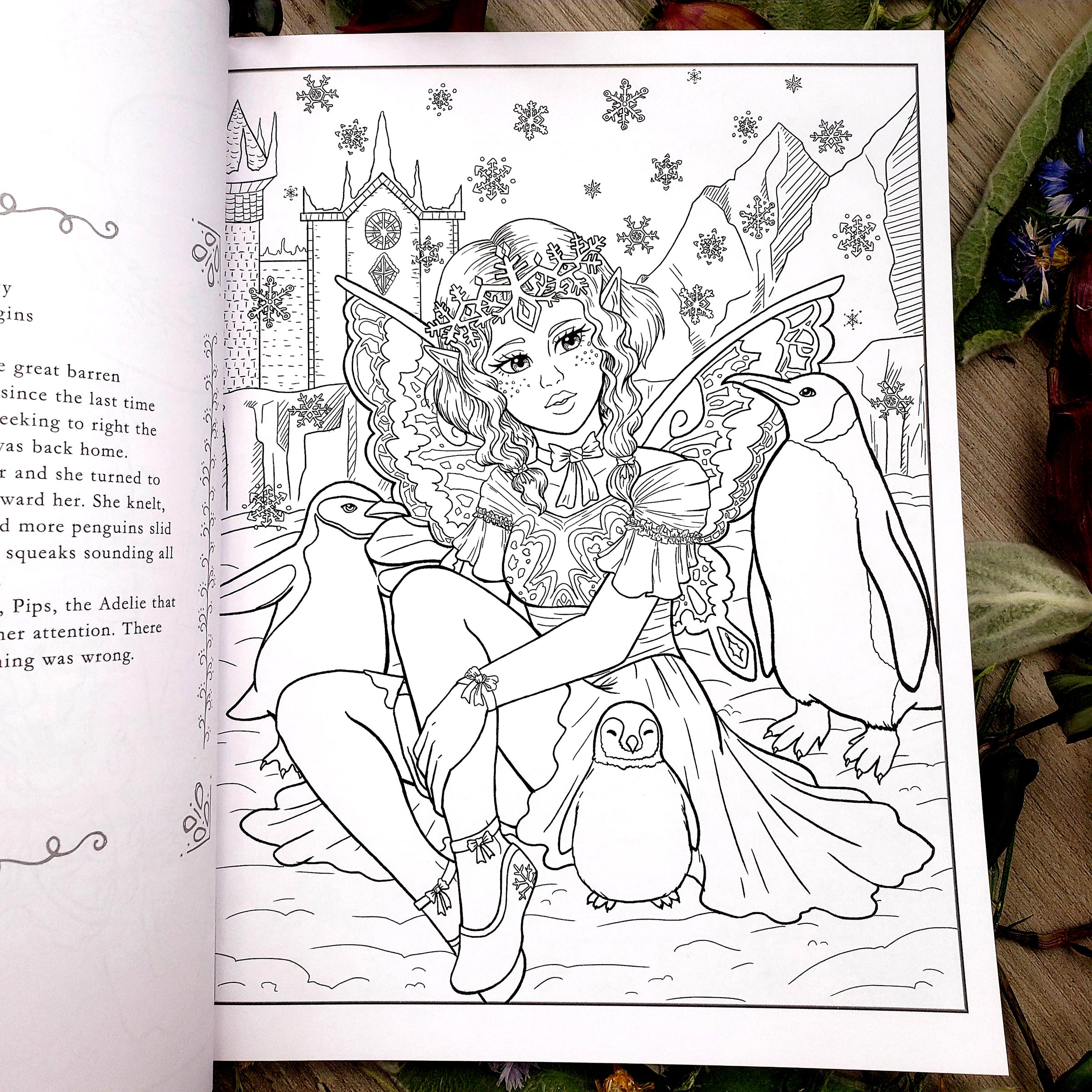 Animal Magica: A Fantasy Coloring Book, volume 2 paperback