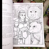 Animal Magica: A Fantasy Coloring Book, volume 2 paperback