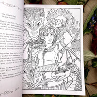 Animal Magica: A Fantasy Coloring Book, volume 2 paperback