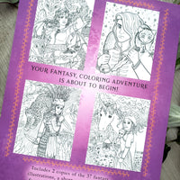 Animal Magica: A Fantasy Coloring Book, volume 2 paperback