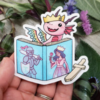 Dragons for Book Lovers Vinyl Sticker Set
