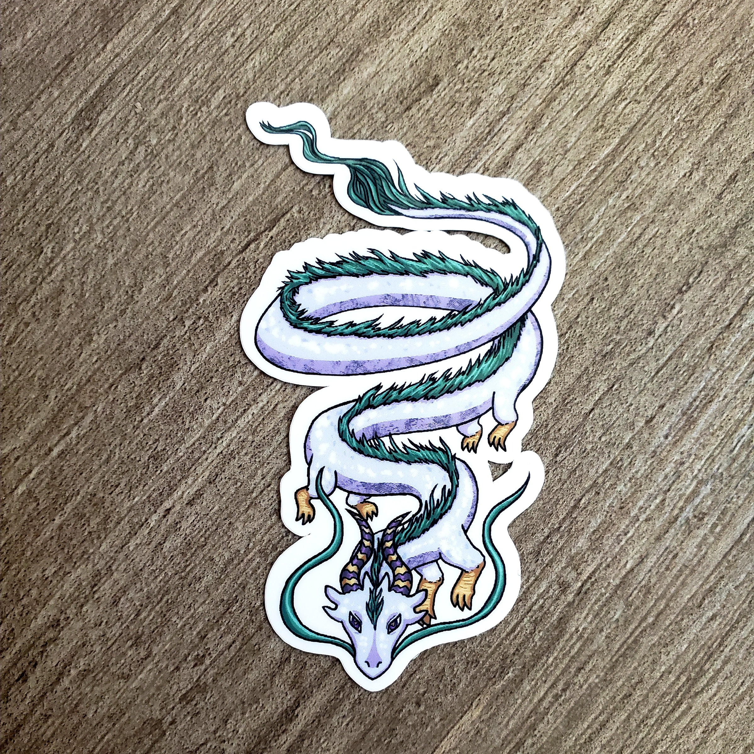 Wind Dragon Vinyl Sticker