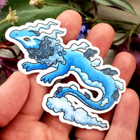 Cloud Dragon Vinyl Sticker