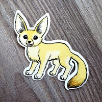Fennec Fox Vinyl Sticker