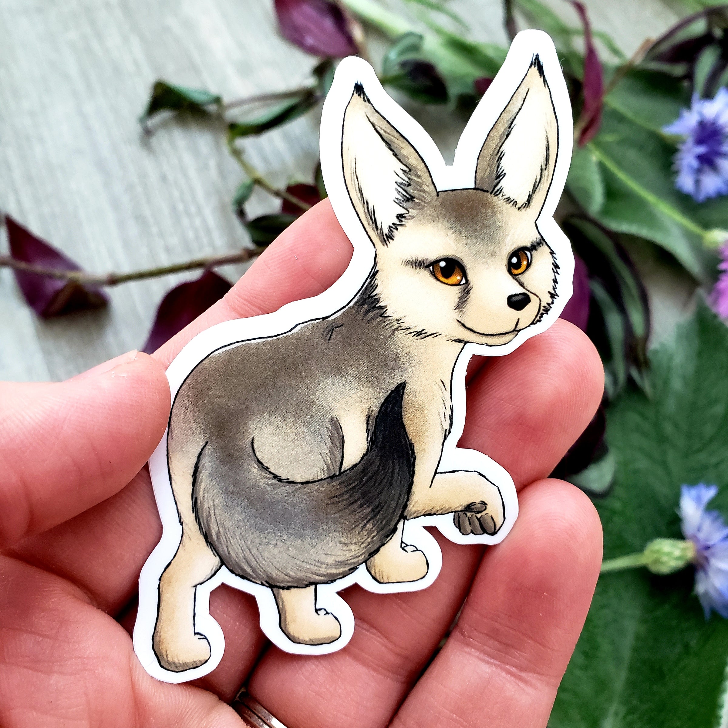 Fox Vinyl Sticker Set
