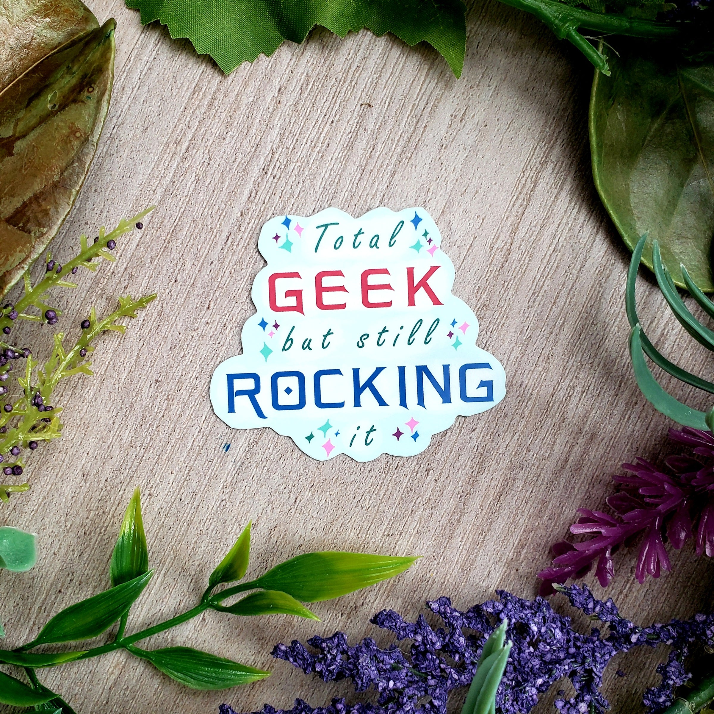 Total Geek Vinyl Sticker
