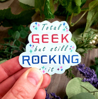 Total Geek Vinyl Sticker