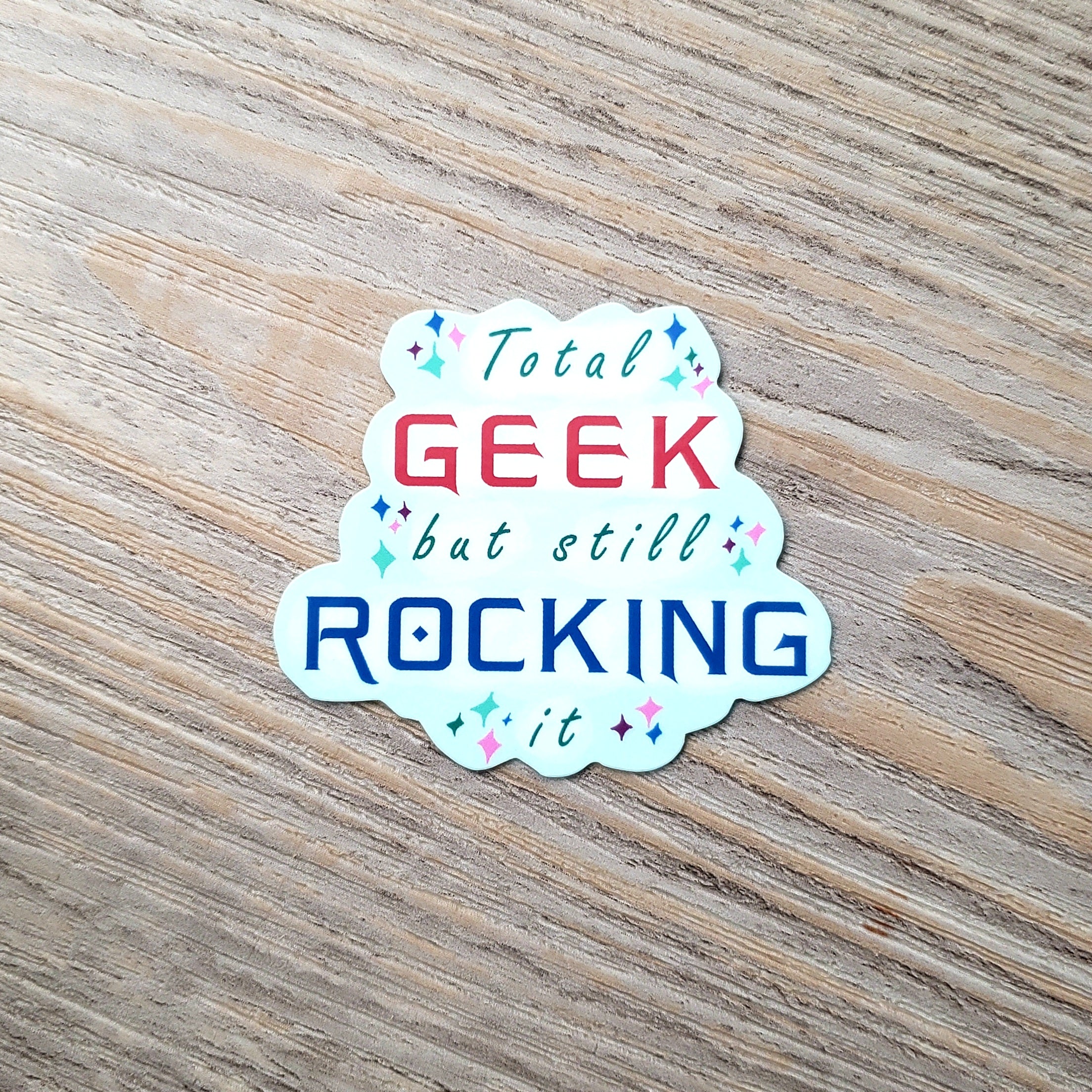 Total Geek Vinyl Sticker