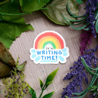 It's Writing Time Vinyl Sticker