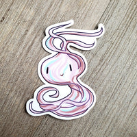 Gusty Wind Nature Spirit Vinyl Sticker
