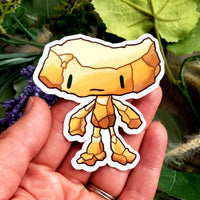 Flat Pebble Nature Spirit Vinyl Sticker
