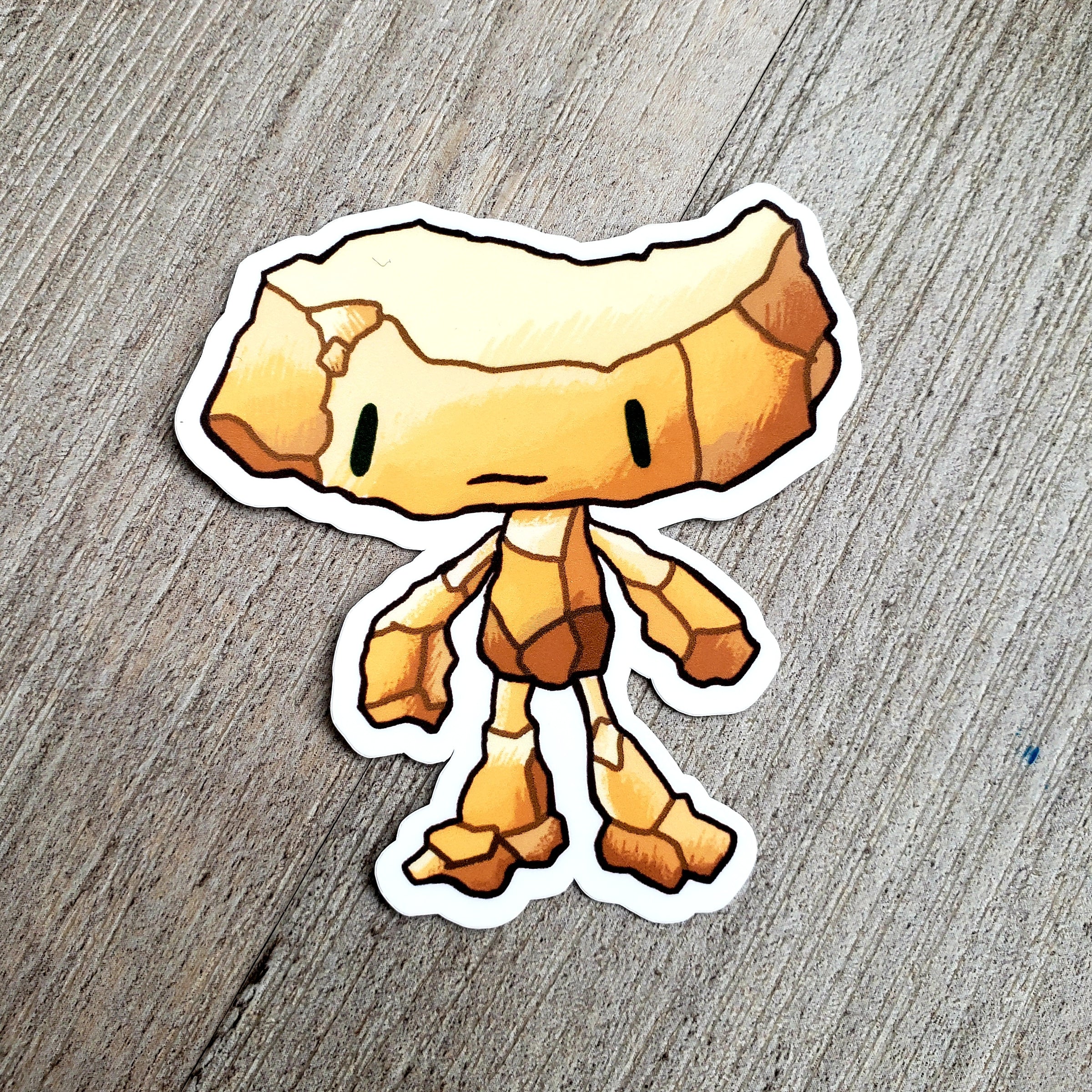 Flat Pebble Nature Spirit Vinyl Sticker