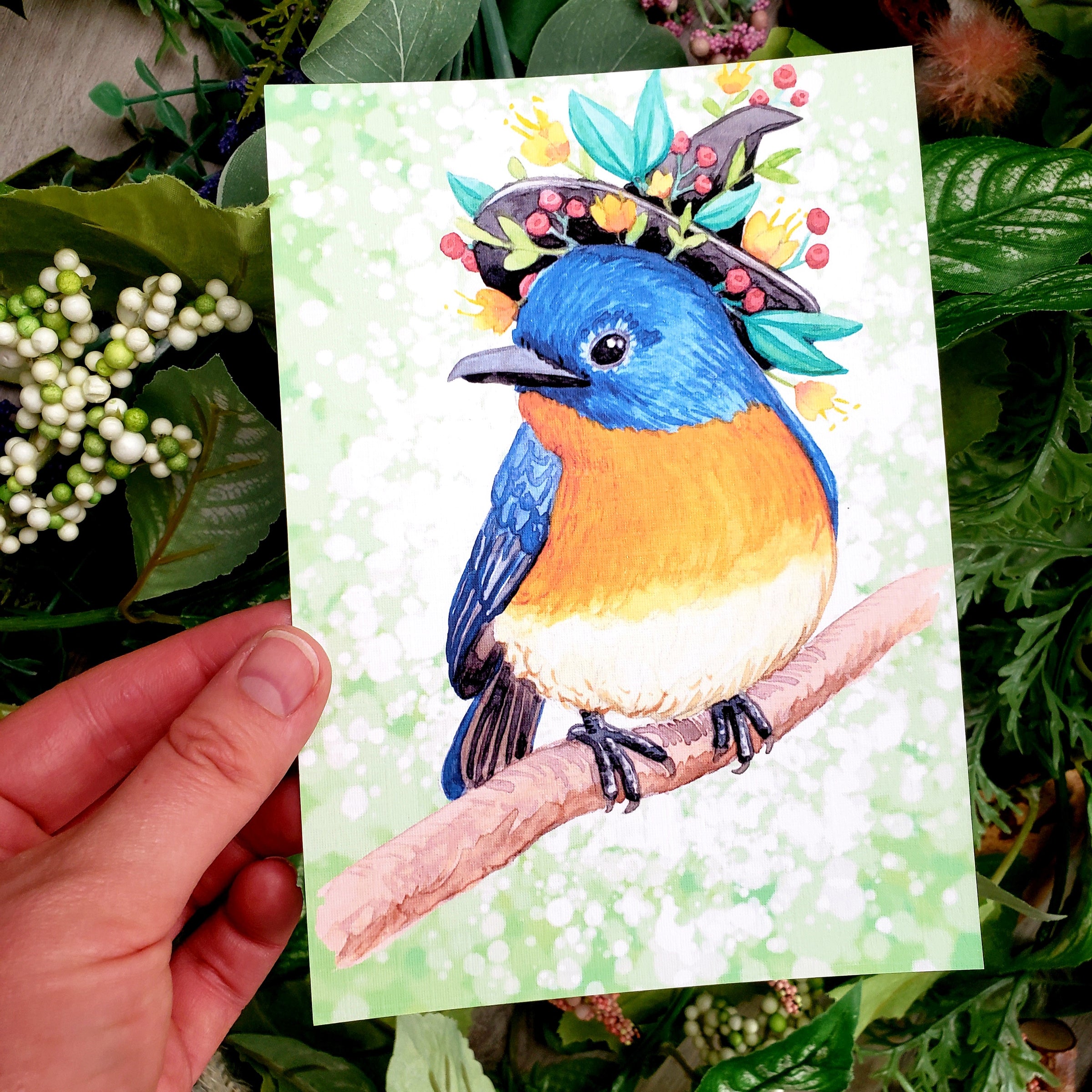Witchy Bird Fine Art Print