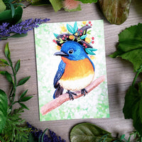 Witchy Bird Fine Art Print