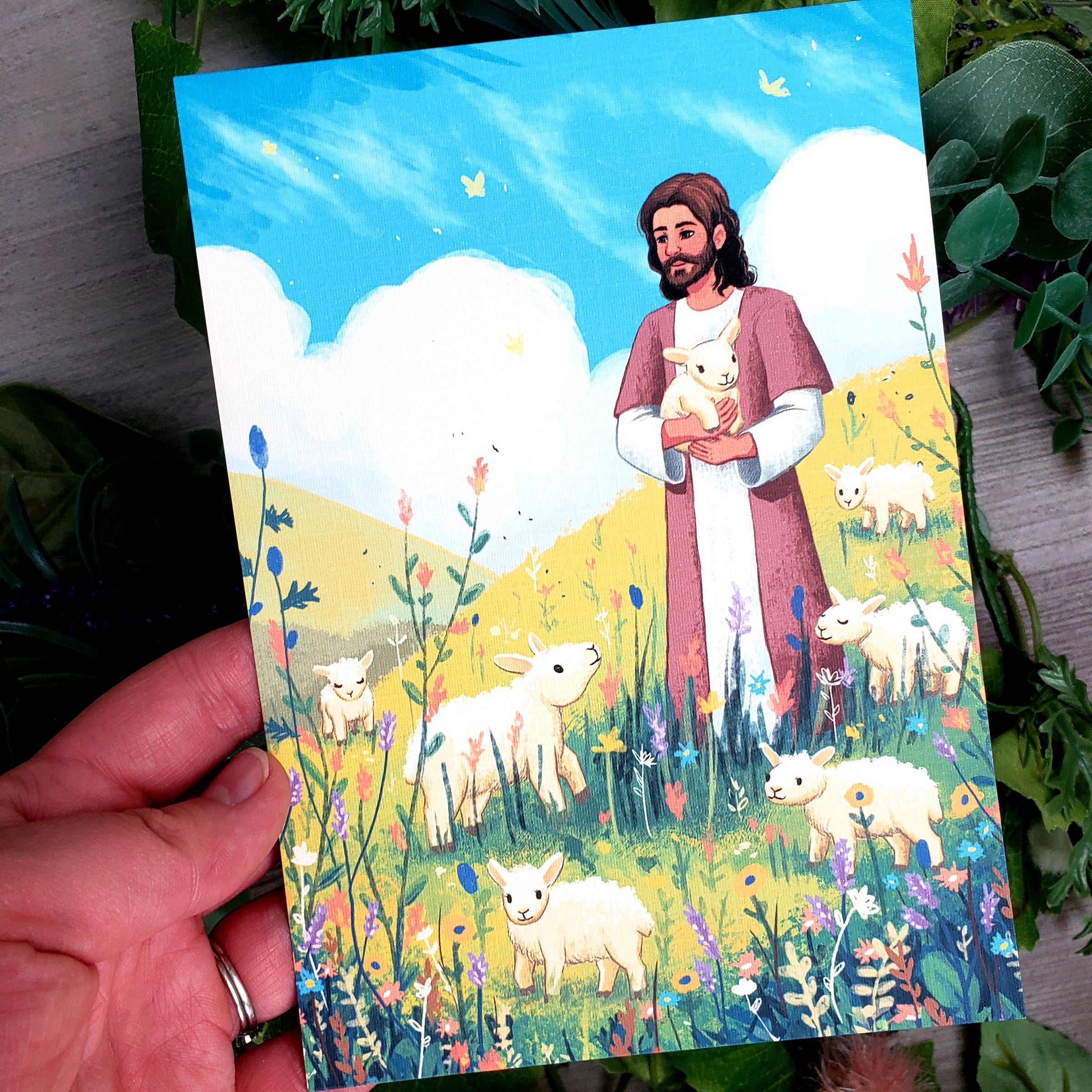 The Good Shepherd- an Easter Fine Art Print