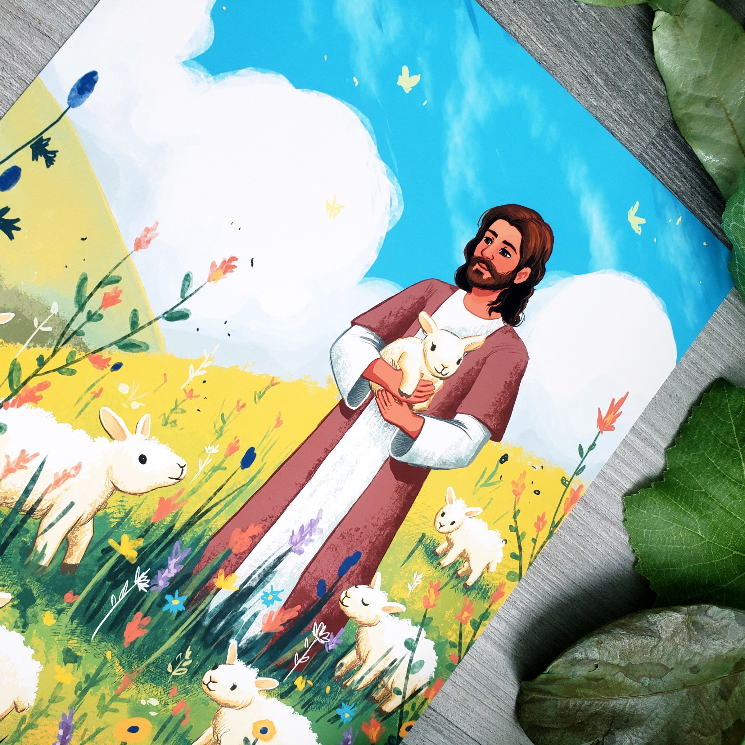 The Good Shepherd- an Easter Fine Art Print