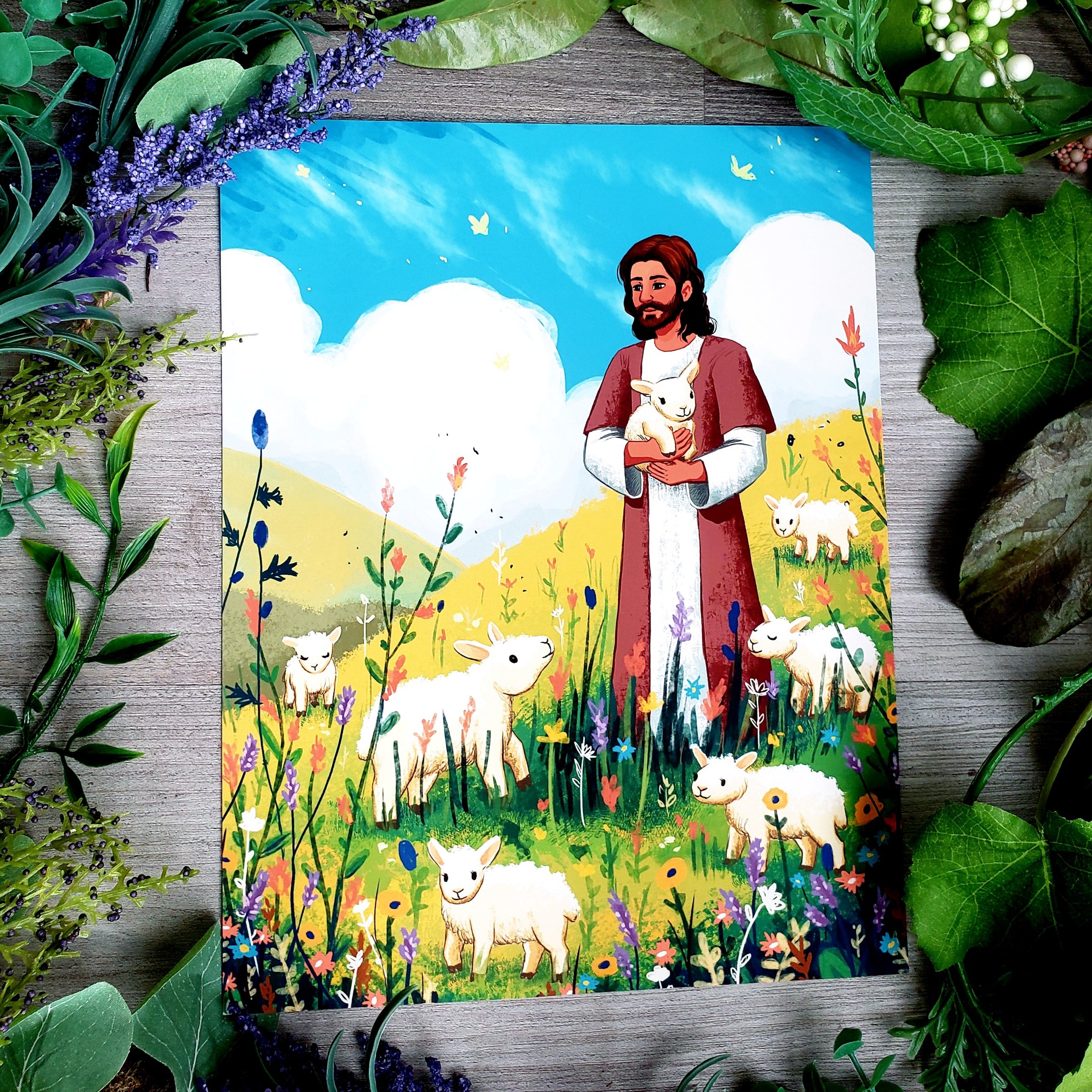 The Good Shepherd- an Easter Fine Art Print