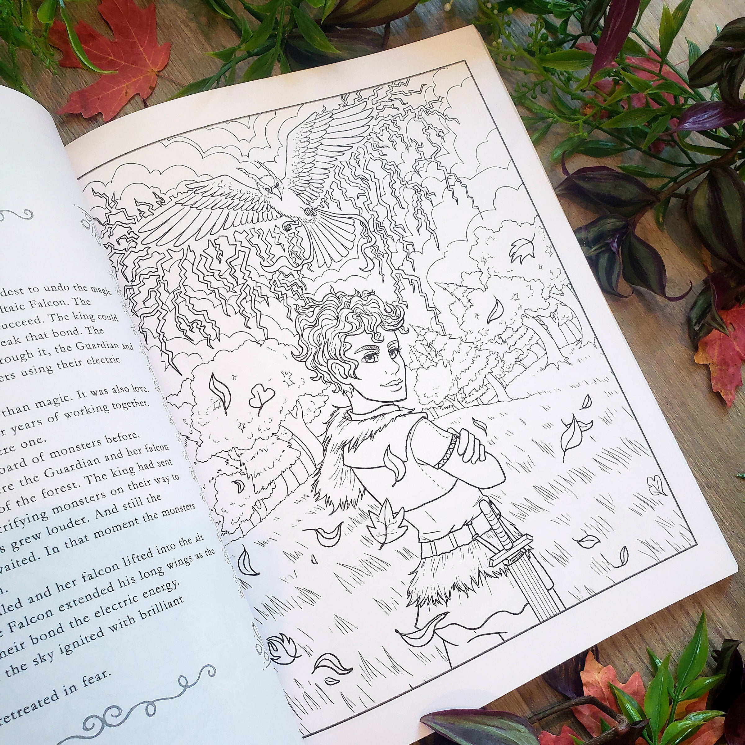 Animal Magica: A Fantasy Coloring Book, volume 3 paperback