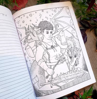 Animal Magica: A Fantasy Coloring Book, volume 3 paperback