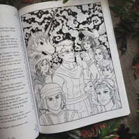 Animal Magica: A Fantasy Coloring Book, volume 3 paperback
