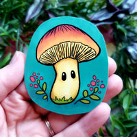 Autumn Mushrooms Vinyl Sticker Set