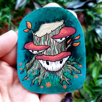 Autumn Mushrooms Vinyl Sticker Set