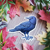 Crow Vinyl Sticker