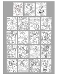 Animal Magica: A Fantasy Coloring Book, volume 2 paperback