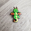 Green Dragon Hard Enamel Pin