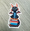 Lord of the Book Tower Vinyl Sticker