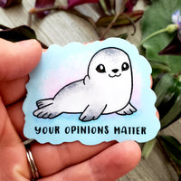 Positive Affirmation Seal Vinyl Sticker