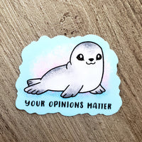 Positive Affirmation Seal Vinyl Sticker