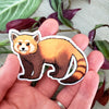 Red Panda Vinyl Sticker