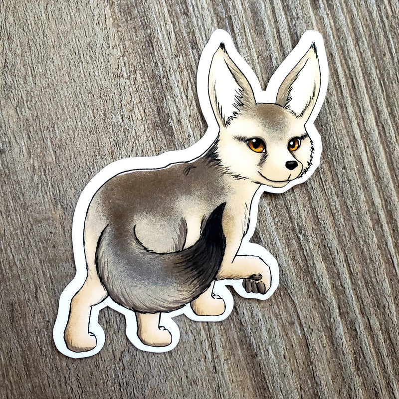 Kit Fox Vinyl Sticker