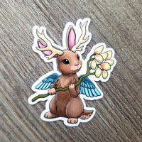 Wolpertinger Vinyl Sticker