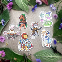 Animal Adventurers Vinyl Sticker Bundle Set 3