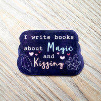 Kissing and Magic Vinyl Sticker