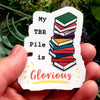 TBR Pile Vinyl Sticker