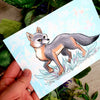 Gray Fox Fine Art Print