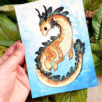 Sandy Sea Dragon Fine Art Print