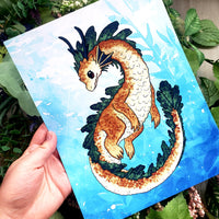 Sandy Sea Dragon Fine Art Print