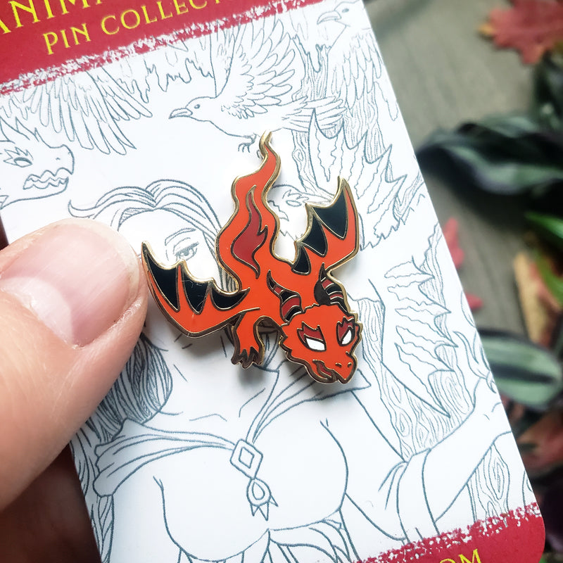 Dark Dragon Hard Enamel Pin