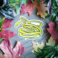 Asian Vine Snake Vinyl Sticker