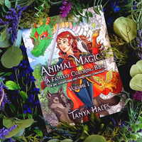 Animal Magica: A Fantasy Coloring Book, volume 1 paperback